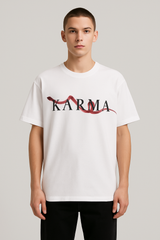 Karma Oversized white tshirt