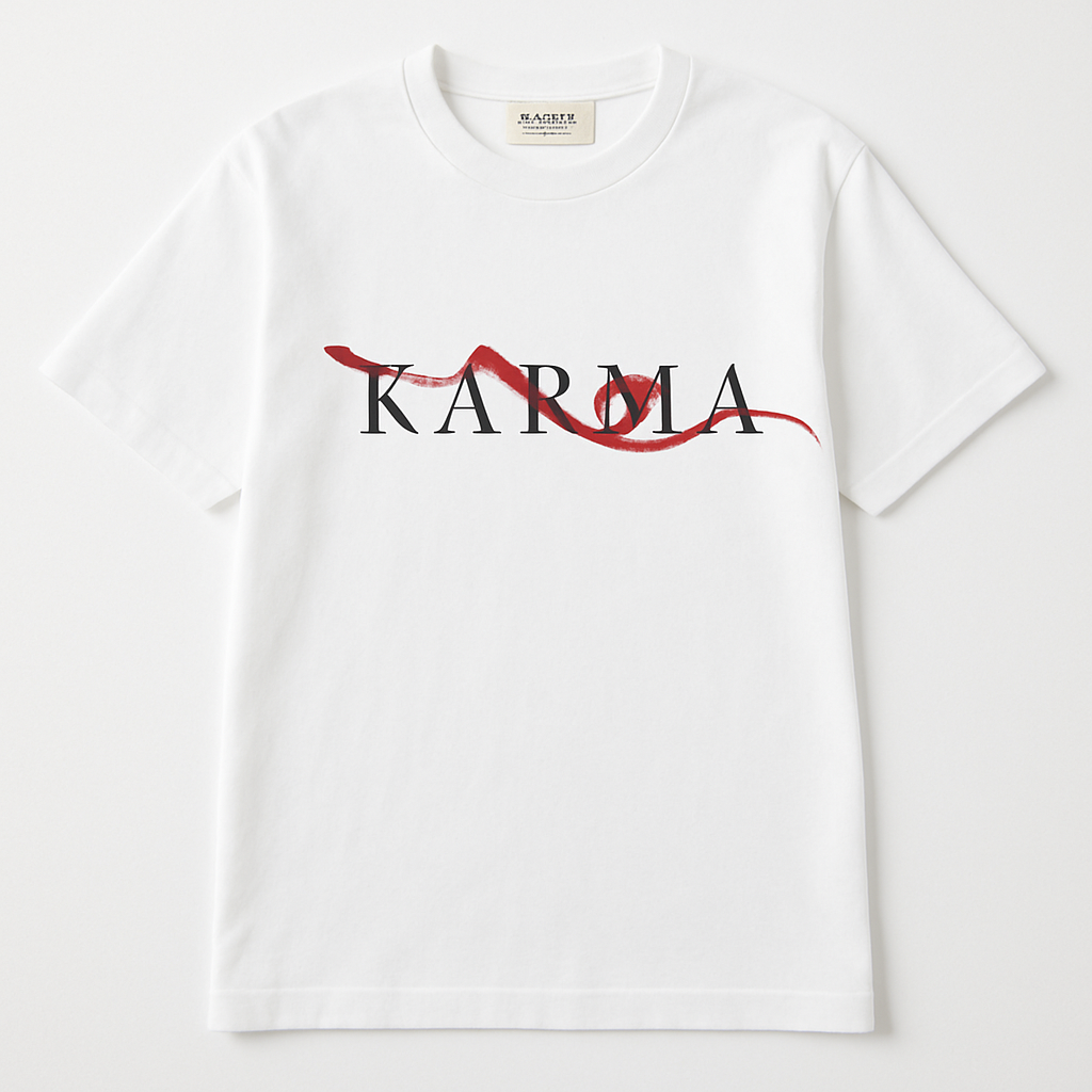 Karma Oversized white tshirt
